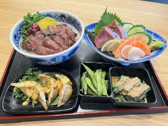 L.Beef Teriyaki Bento 牛扒照燒便當